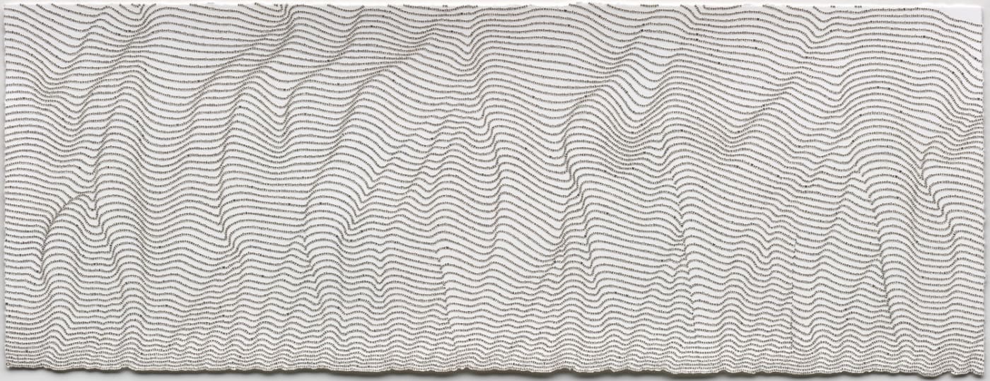 Meg Hitchcock King of Prayers, 2017 (A very long Tibetan Buddhist prayer)