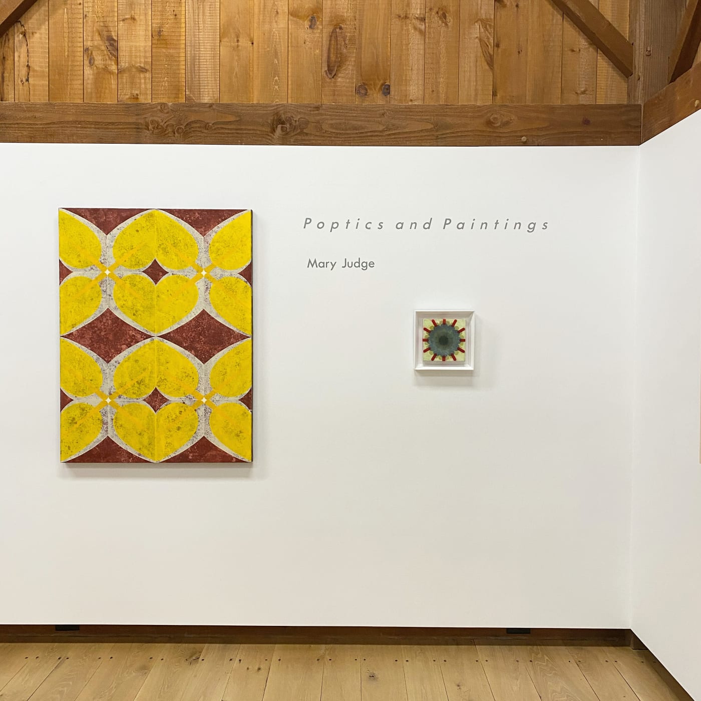 Poptics and Paintings: new work by Mary Judge