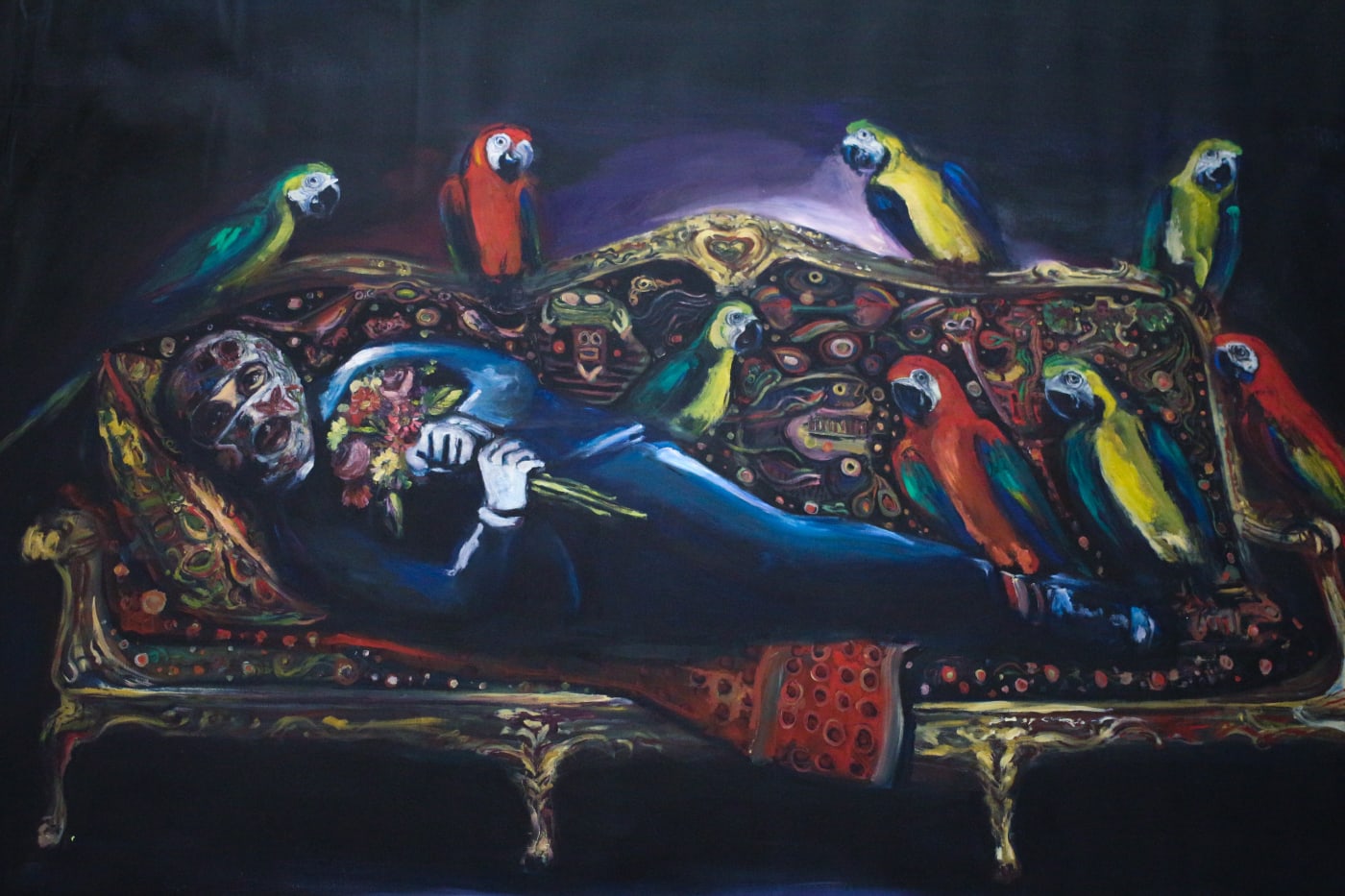 Yassine Balbzioui Hiding with Love, 2018
