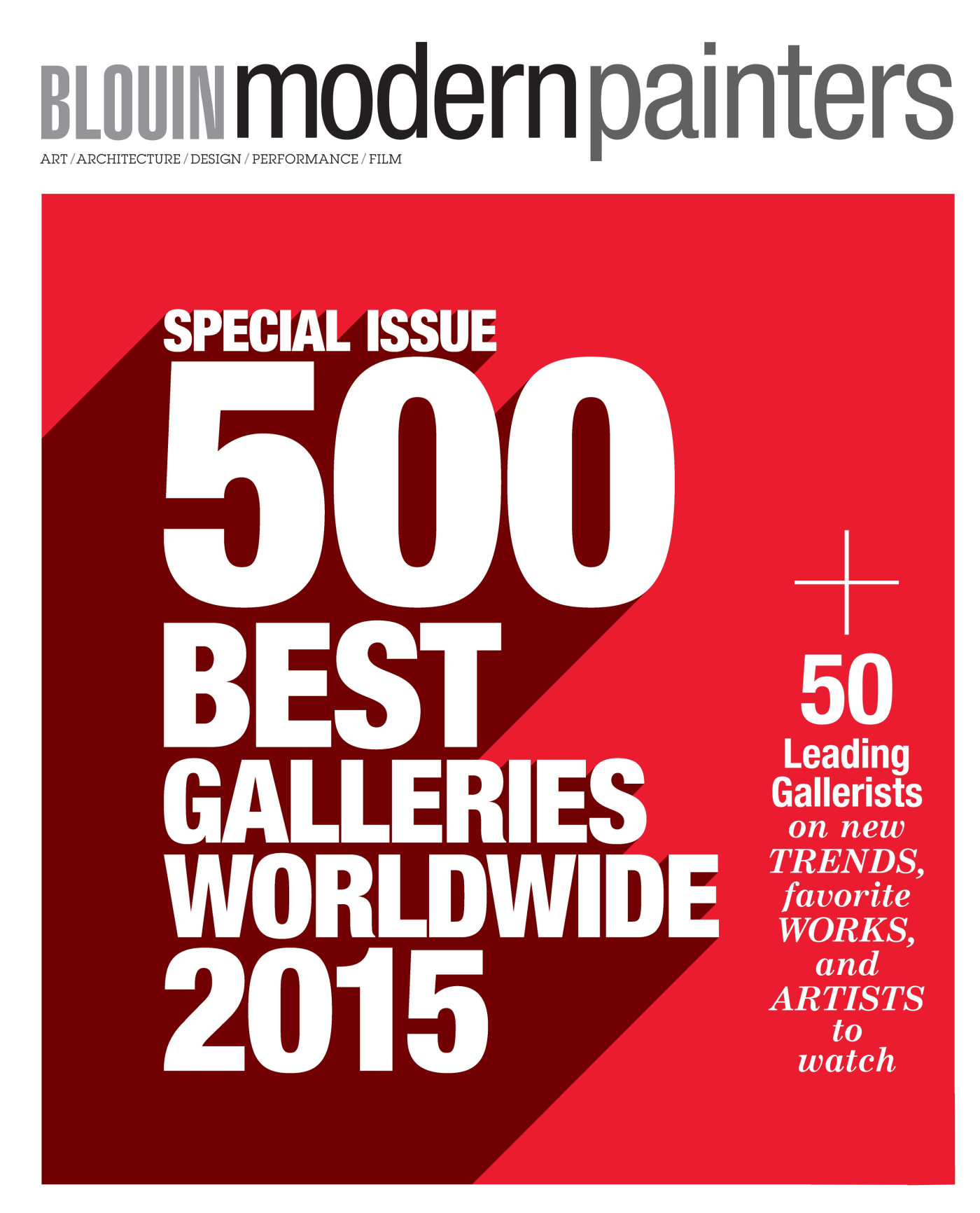 500 Best Galleries Worldwide 2015: UK and Ireland