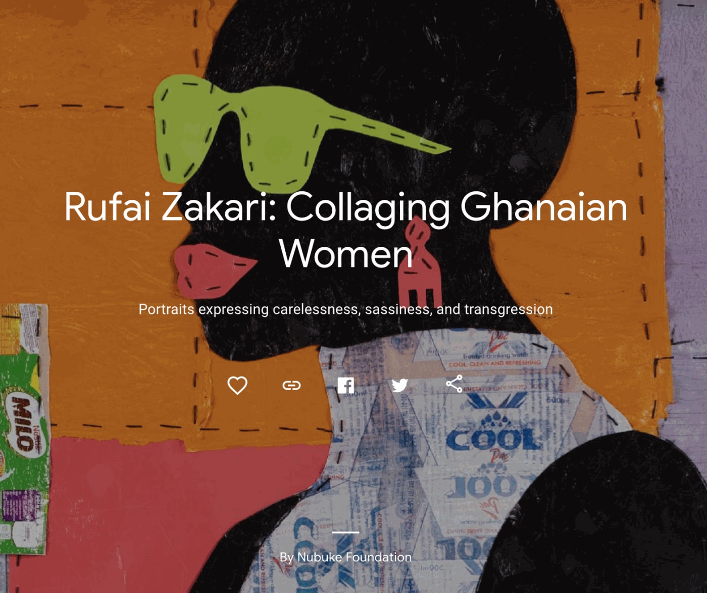 Rufai Zakari: Collaging Ghanaian Women