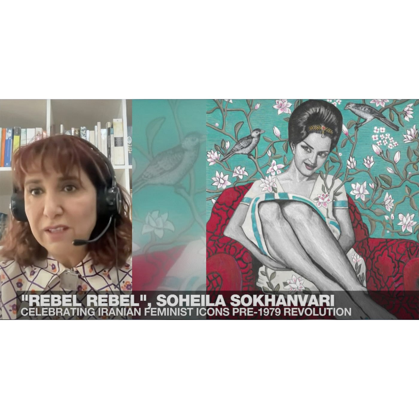 Artist Soheila Sokhanvari honours the untold stories of Iran’s feminist icons