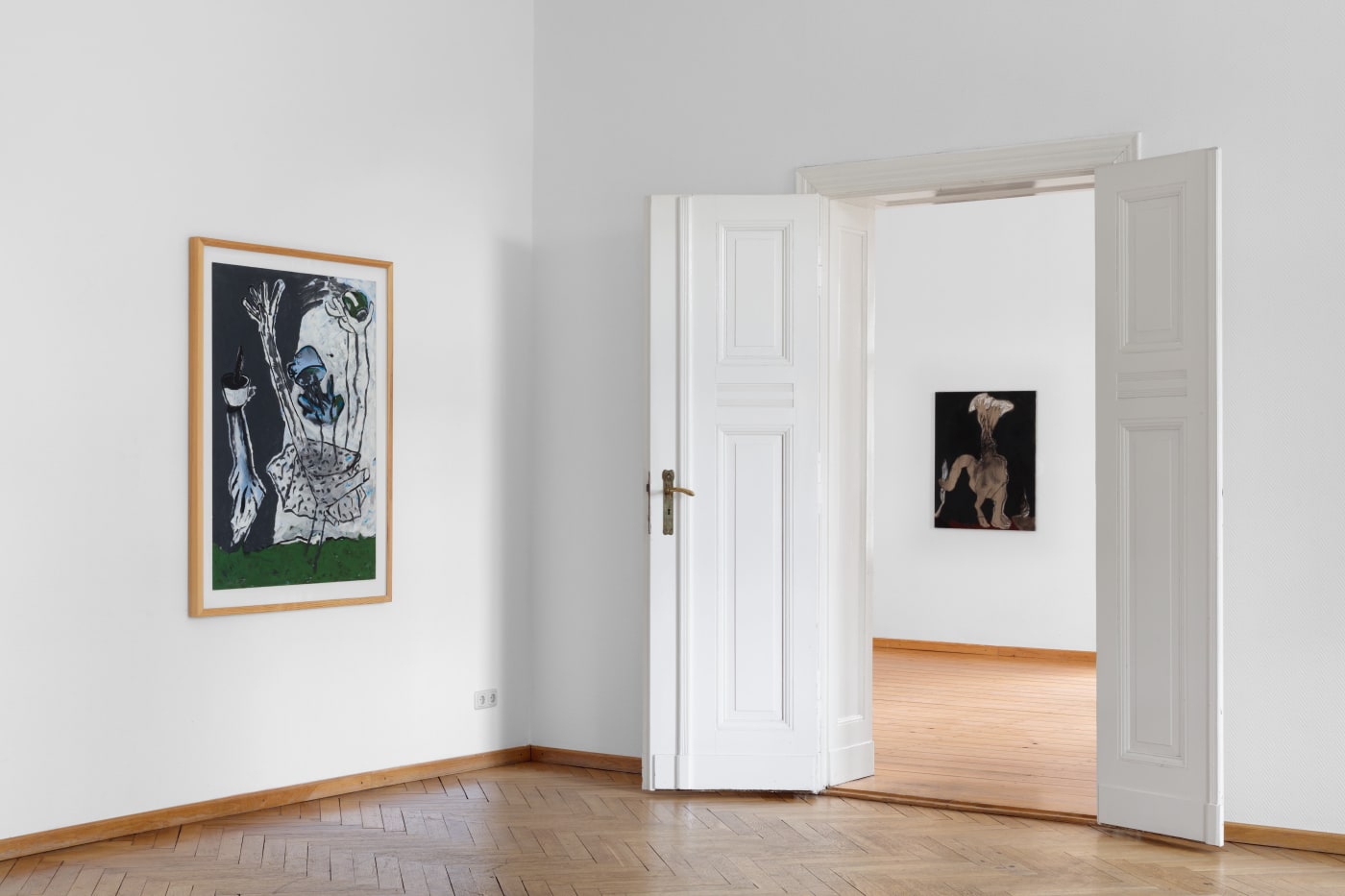 GALLI exhibition view, Works 1989-1993, Spaced Out, Gut Kerkow, 2022