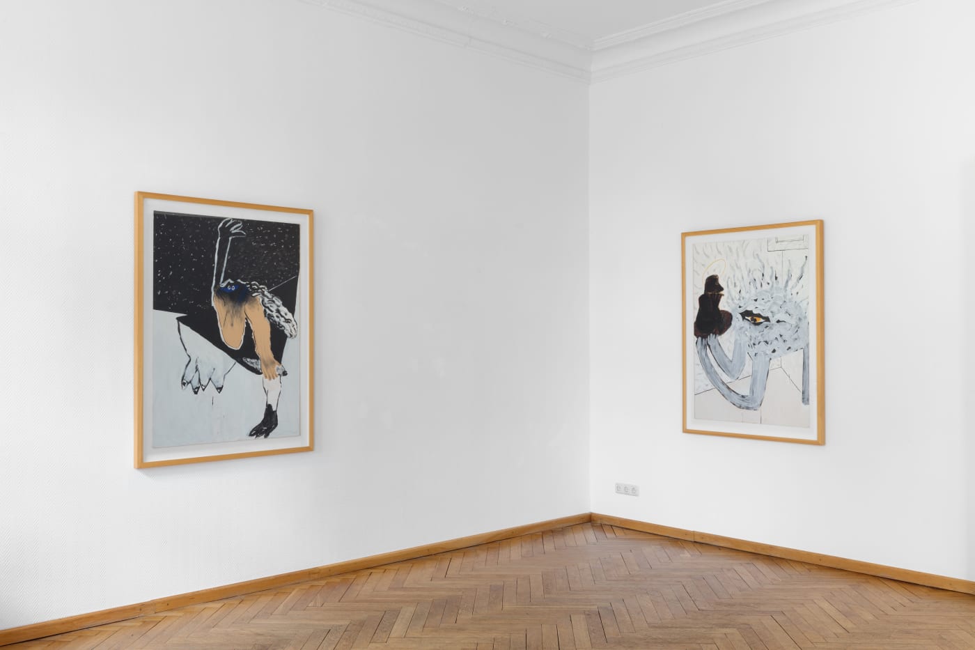 GALLI exhibition view, Works 1989-1993, Spaced Out, Gut Kerkow, 2022