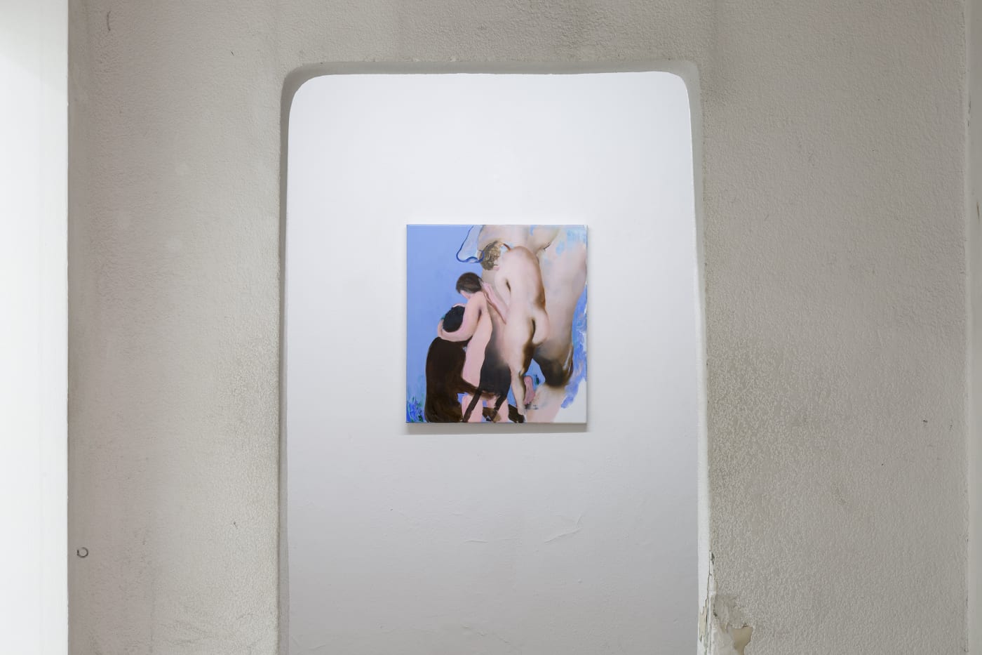 AMBERA WELLMANN exhibition view, In medias res, Lulu, Mexico City AMBERA WELLMANN Pastoral, 2019 oil on linen 56 x 51 cm | 22 x 20 in unique AW/M 19-03/U