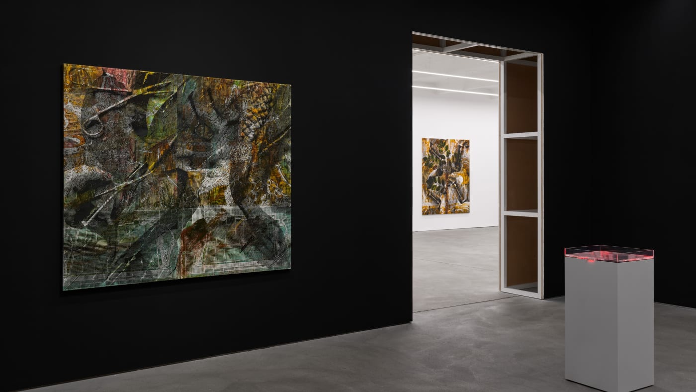 ALEX CARVER exhibition view, Potent Stem, Kraupa-Tuskany Zeidler, Berlin, 2021
