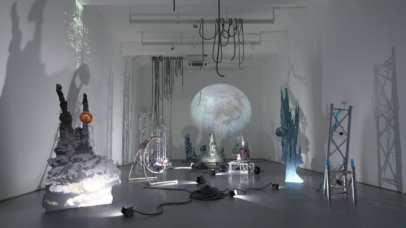 KATJA NOVITSKOVA exhibition view, CC Foundation, Shanghai, 2017