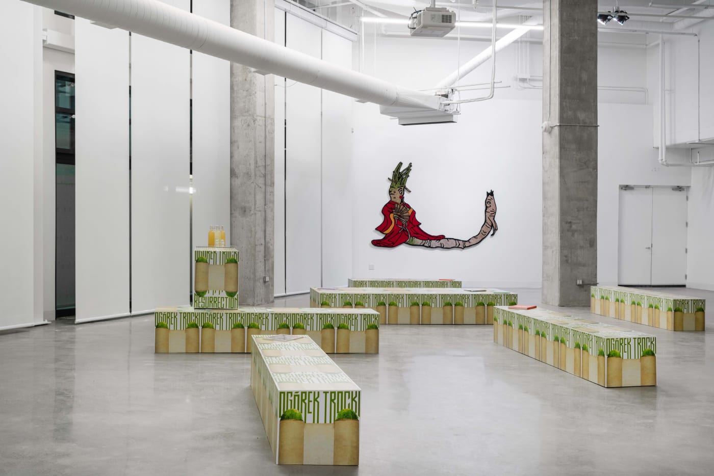 SLAVS AND TATARS exhibition view, Pickle Politics, Sugar Contemporary, Toronto, 2019-2020