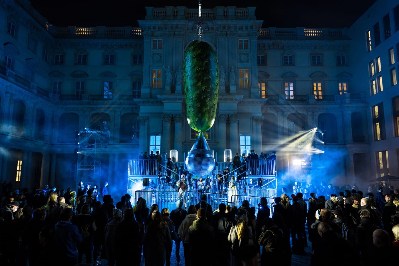 SLAVS AND TATARS installation view, Sauer Power Klubnacht, Humboldt Forum, Berlin, 2022