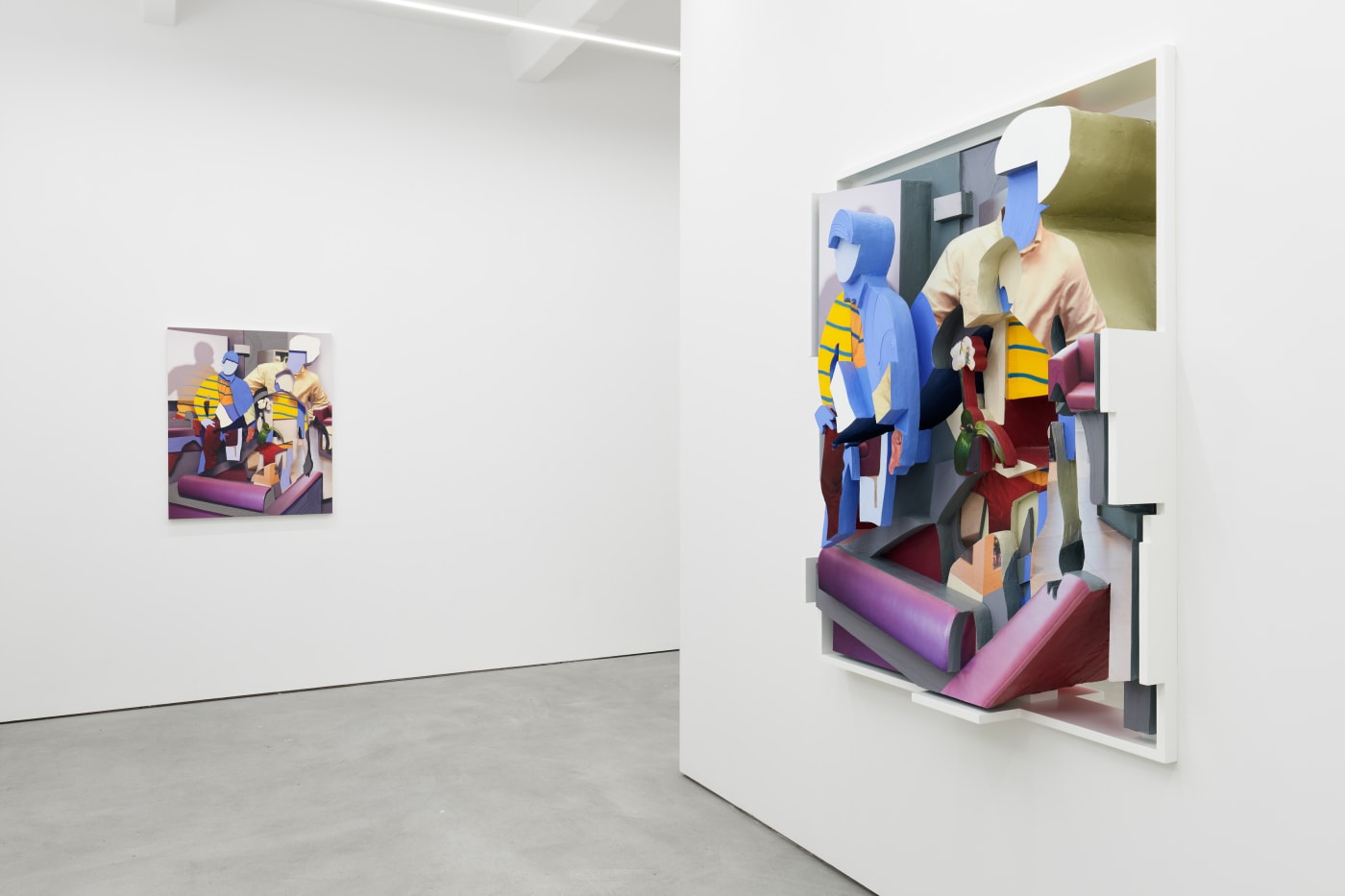 PIETER SCHOOLWERTH exhibition view, Kraupa-Tuskany Zeidler, Berlin, 2019