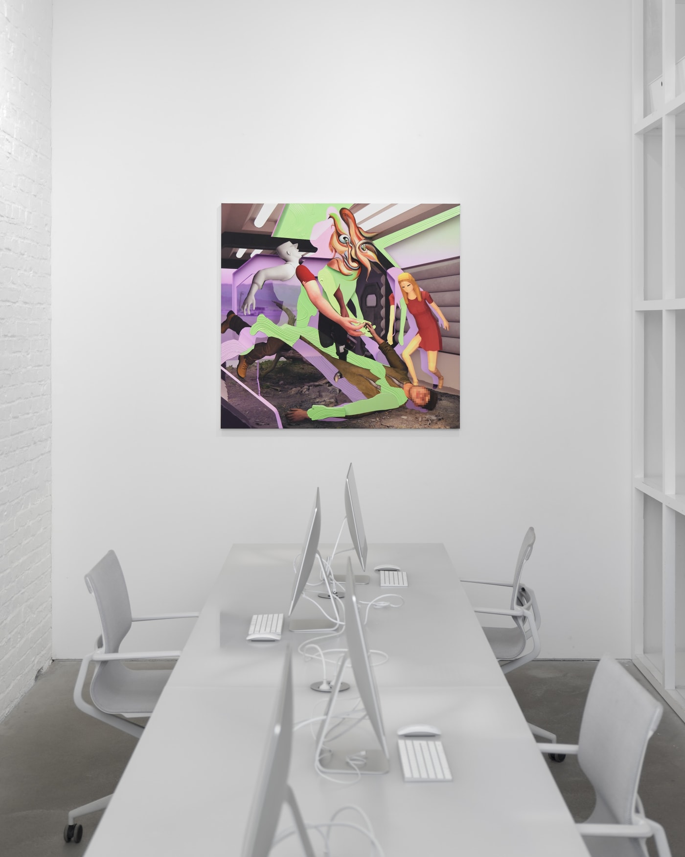 PIETER SCHOOLWERTH, exhibition view, Rigged, Kraupa-Tuskany Zeidler, Berlin, 2022