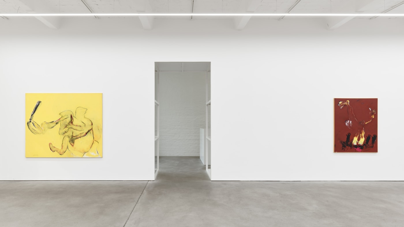 wer bis drei zählen kann, kann gerettet werden, exhibition view, Kraupa-Tuskany Zeidler, Berlin, 2022