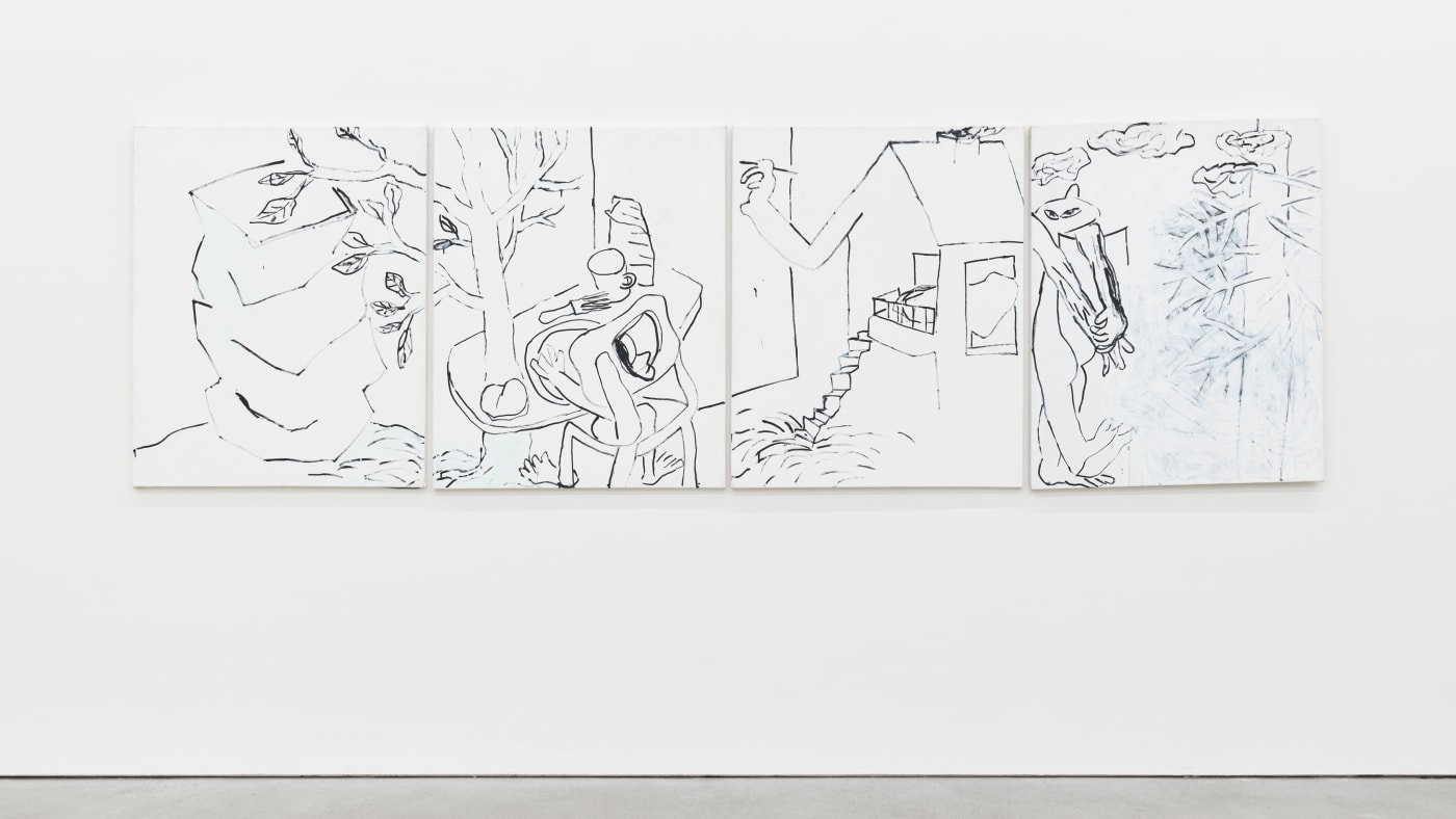 wer bis drei zählen kann, kann gerettet werden, exhibition view, Kraupa-Tuskany Zeidler, Berlin, 2022