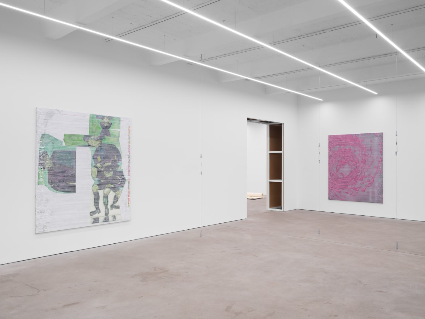 Wind, Water, Wood, exhibition view, Kraupa–Tuskany Zeidler, Berlin, 2023