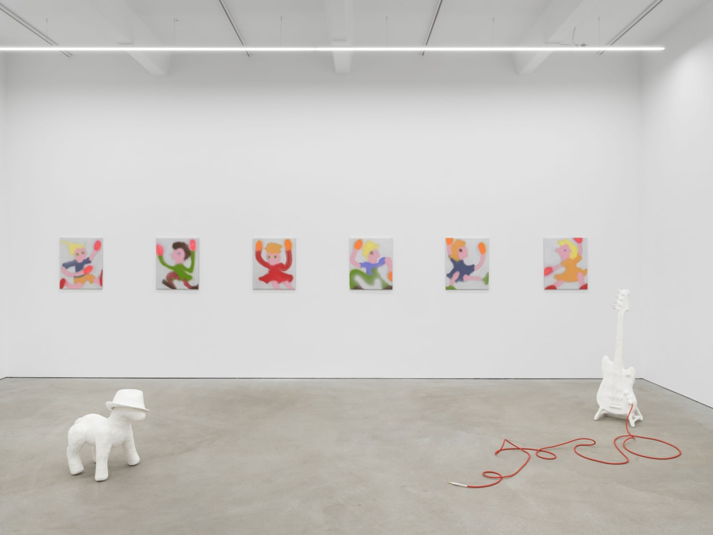 Play The Red Line, exhibition view, Kraupa-Tuskany Zeidler, Berlin, 2025