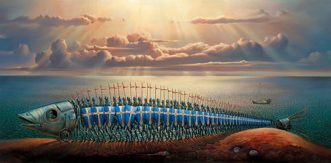 CRUSADERS - 12 X 24 INCHES