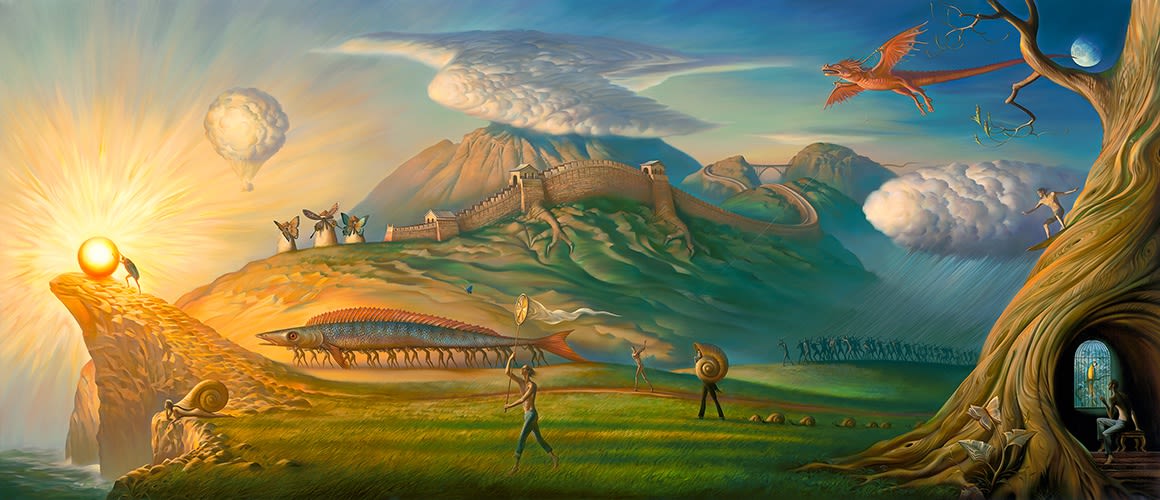 HUMAN WAY - 32 x 74 INCHES