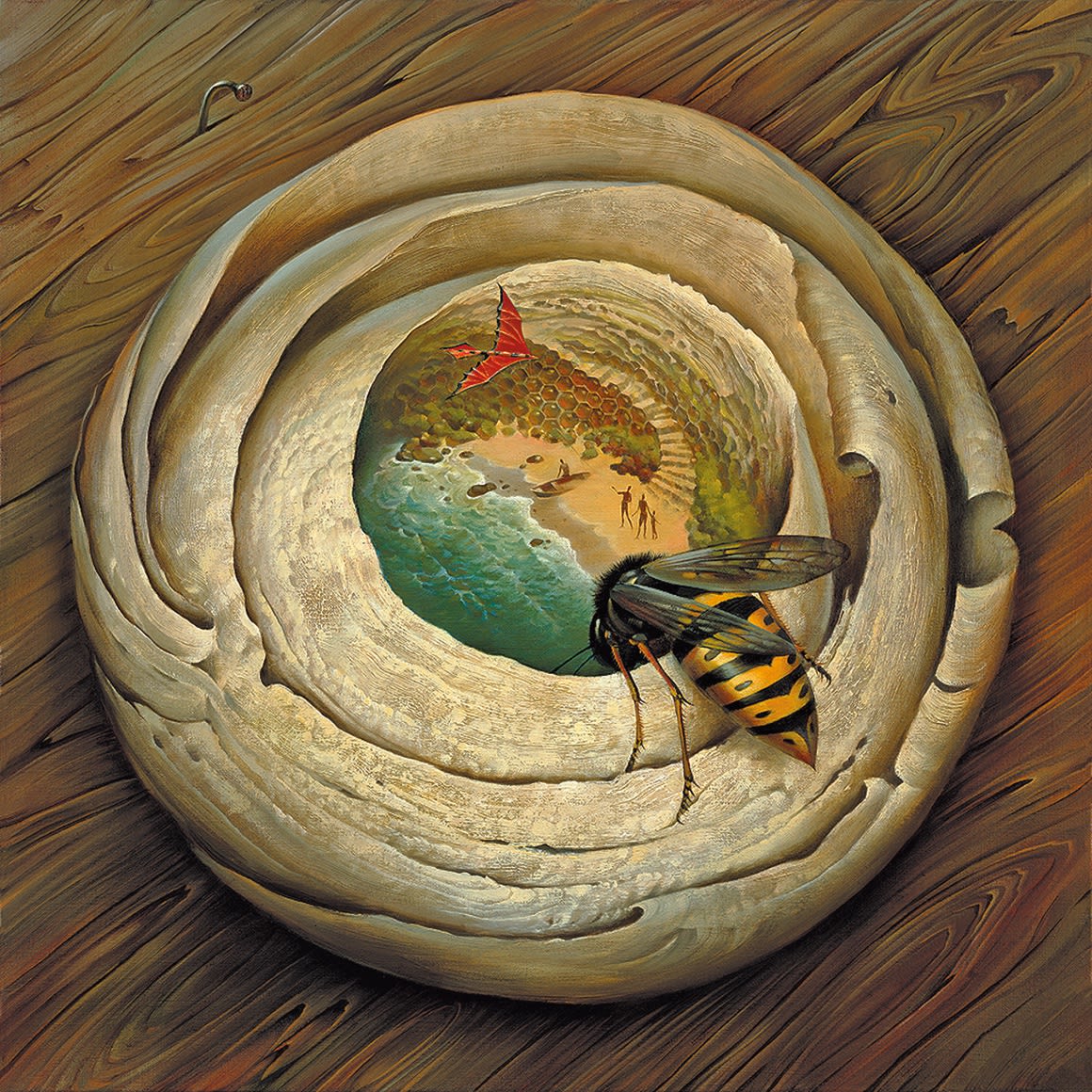 ONE FLEW OVER WASPS NEST