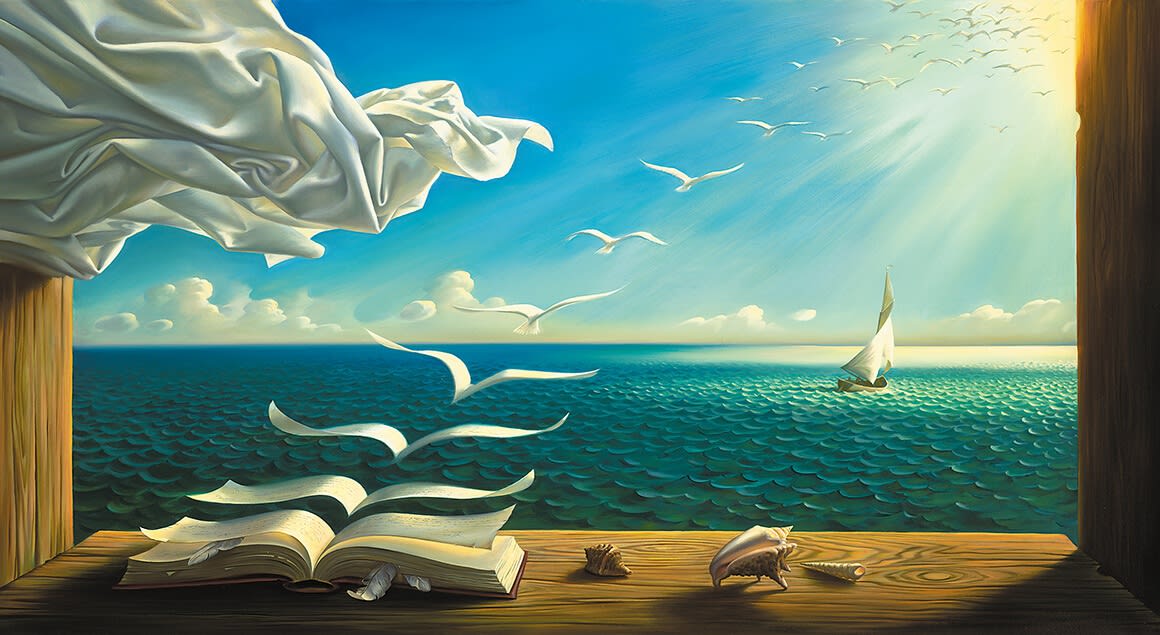 DIARY OF DISCOVERIES - 17 x 31 INCHES