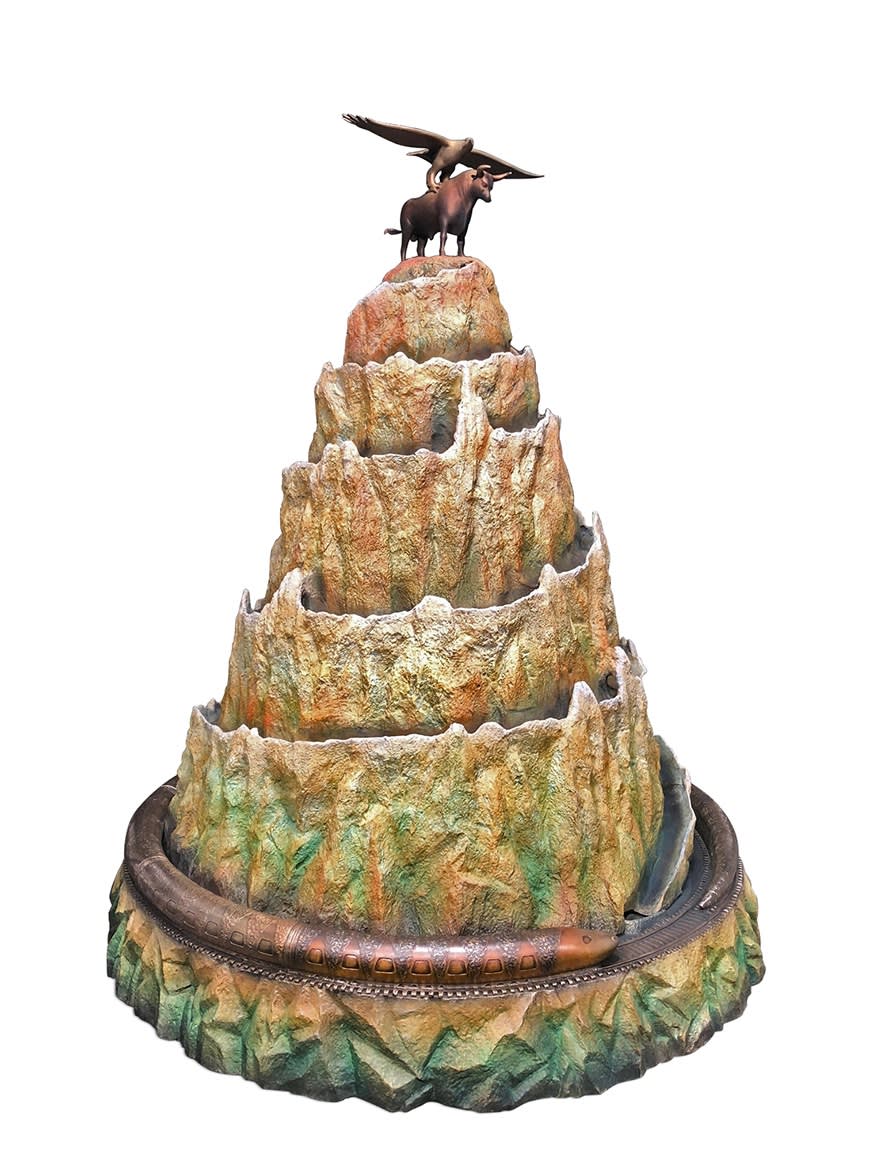 THREE STEPS OF SPIRIT - FOUNTAIN