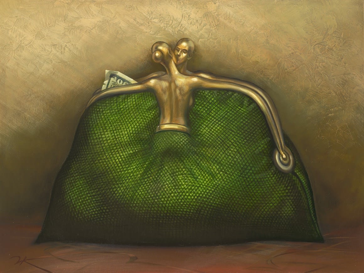 GREEN PURSE
