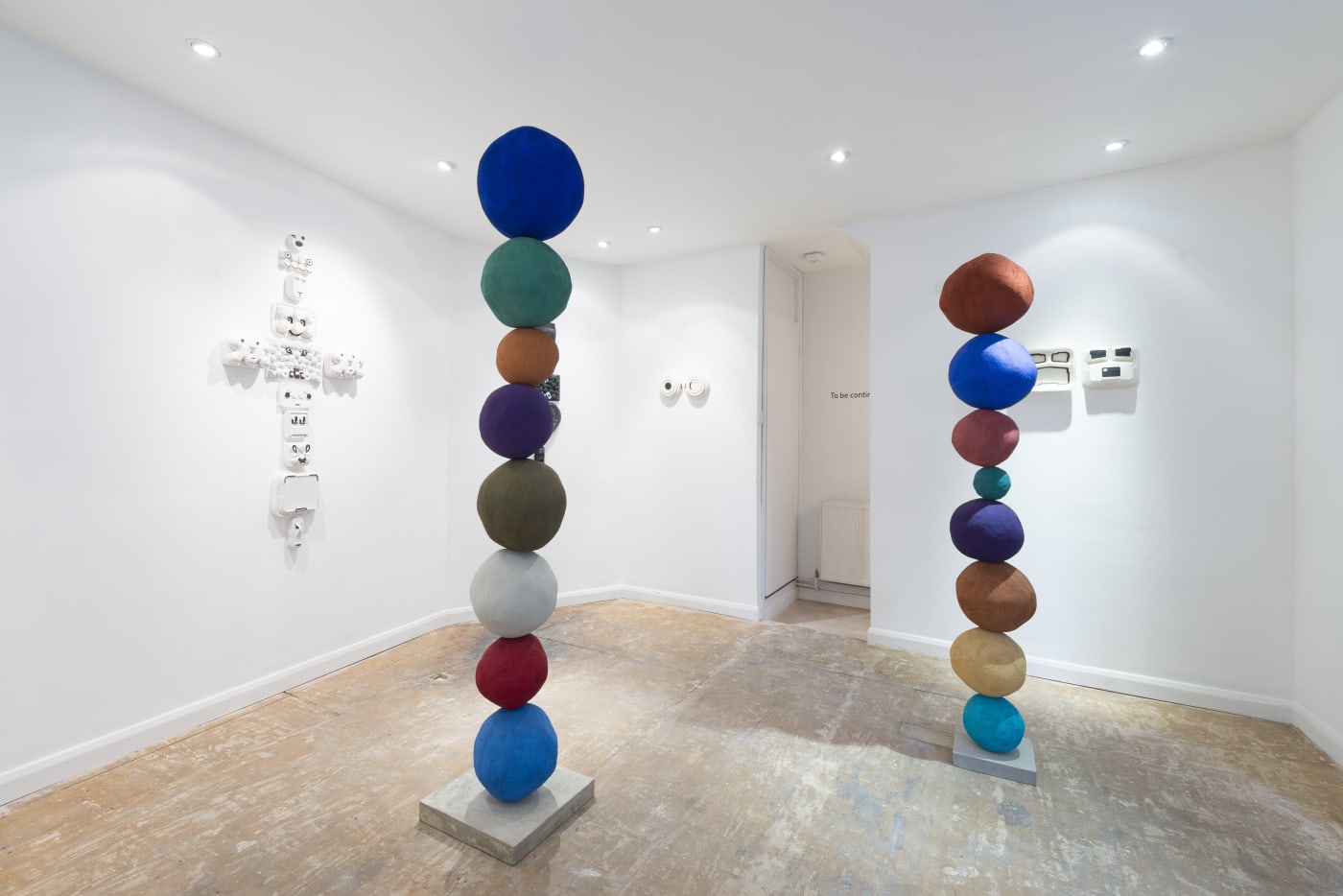 Annie Morris Stacks, 2014 Plaster, Polystyrene, Jesmonite, Pigment and concreteAnnie Morris Stacks, 2014 Plaster, Polystyrene, Jesmonite, Pigment and concrete