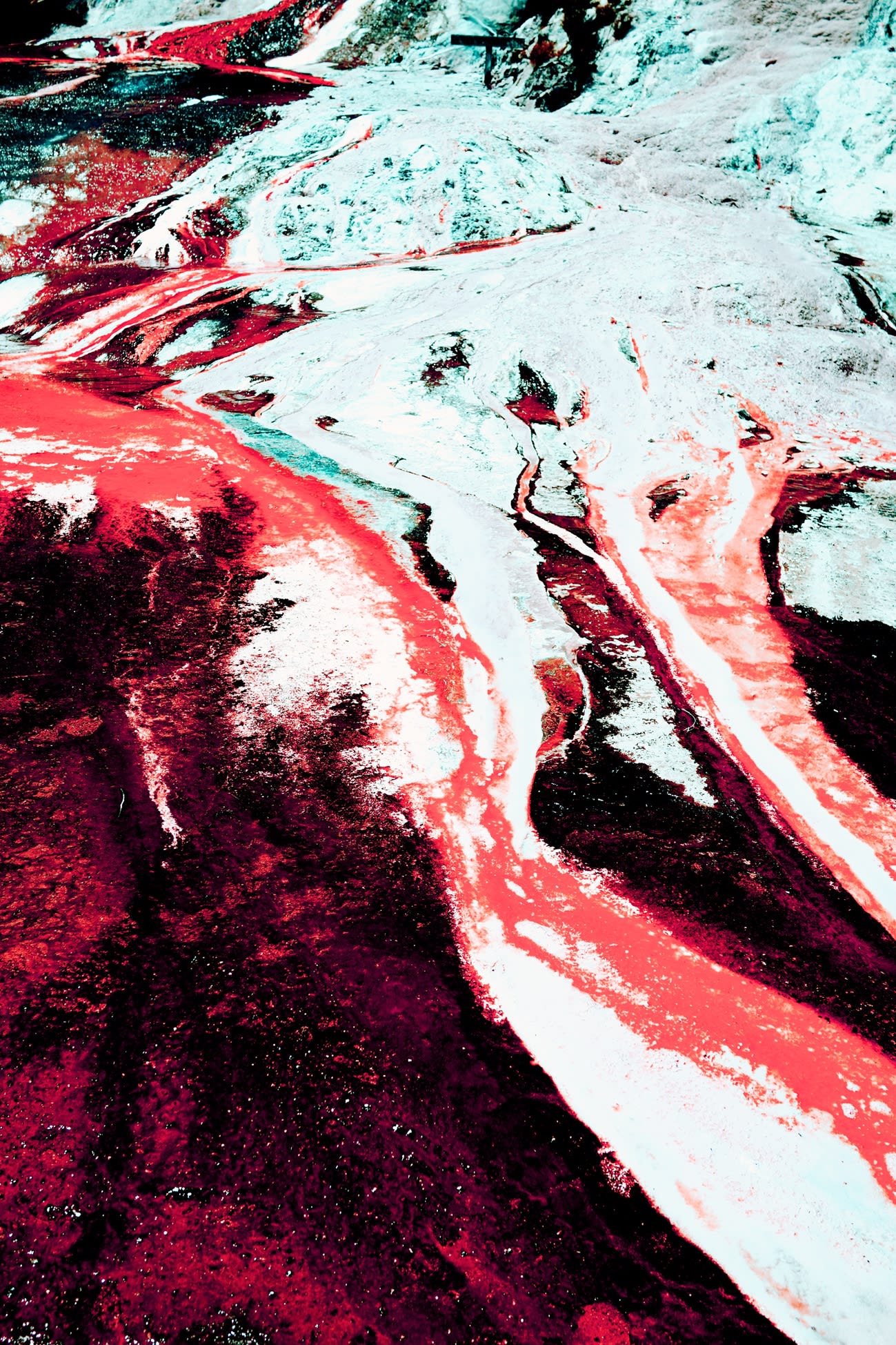 Kate Bellm Melting Earth, New Zealand, 2015Printed on Hahnemühle Rag Photo Paper54 x 36 cmEdition 1 of 5 plus 2 AP