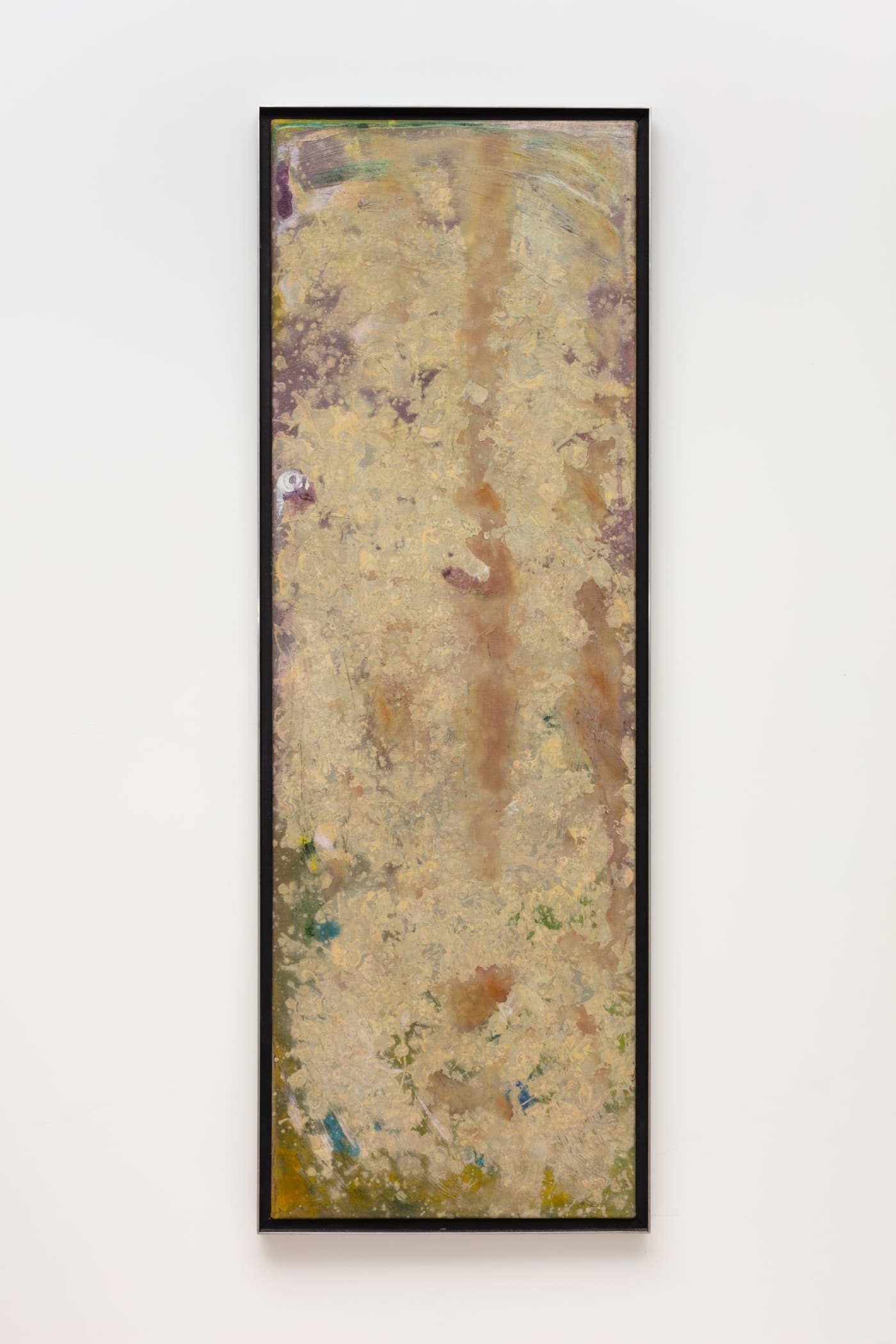 FRANK BOWLING Turkey Wattles, 1980 Acrylic on canvas 138.1 x 45.7 cm