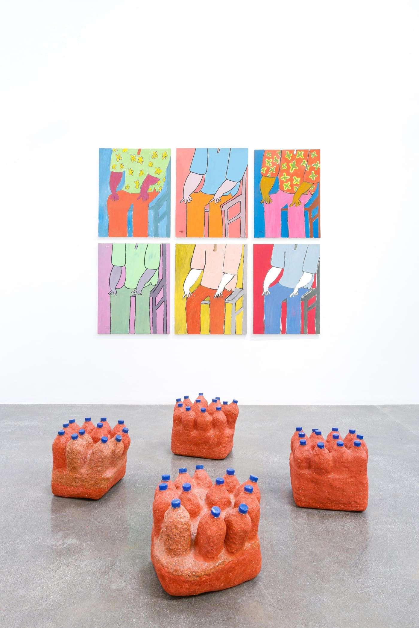 Mohamed Ahmed Ibrahim, The Space Between the Eyelid and the Eyeball, Installation View, 2019