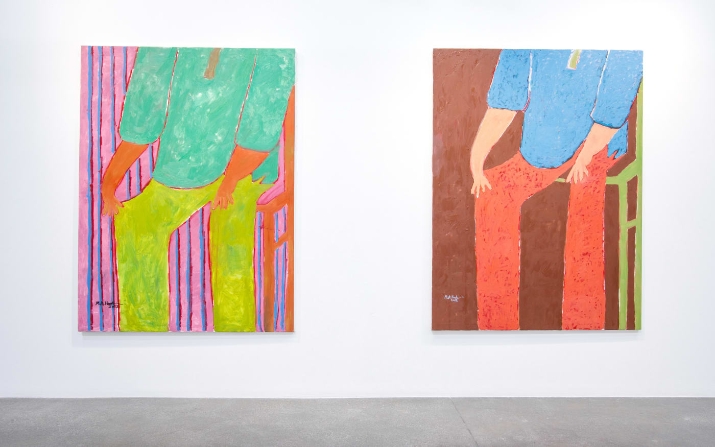 Mohamed Ahmed Ibrahim, The Space Between the Eyelid and the Eyeball, Installation View, 2019