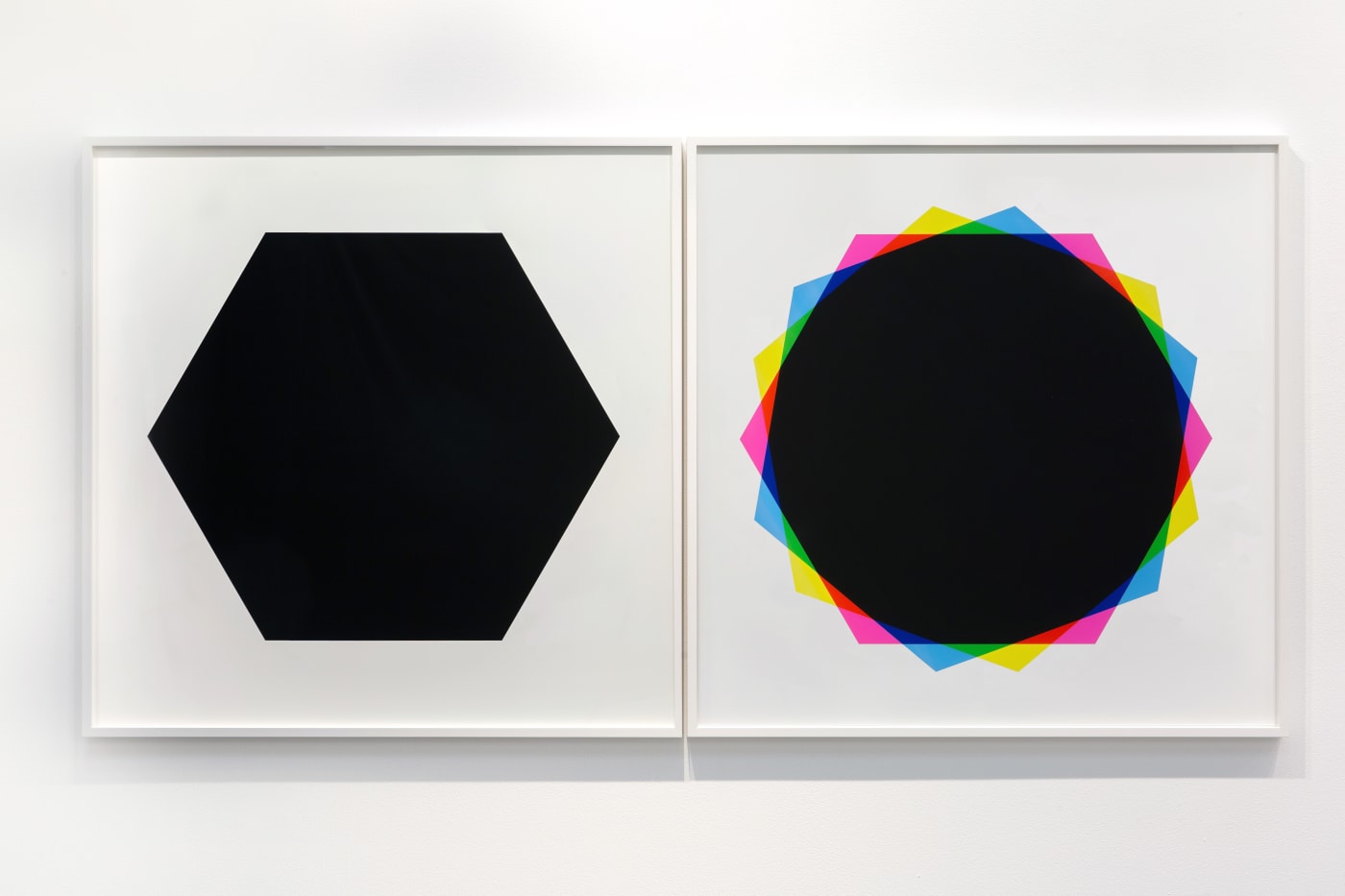 Hamra Abbas Misprint 3 (Diptych), 2019 Archival pigment print 121.9 x 121.9 cm each 48 x 48 in each Edition of 5 plus 2 AP