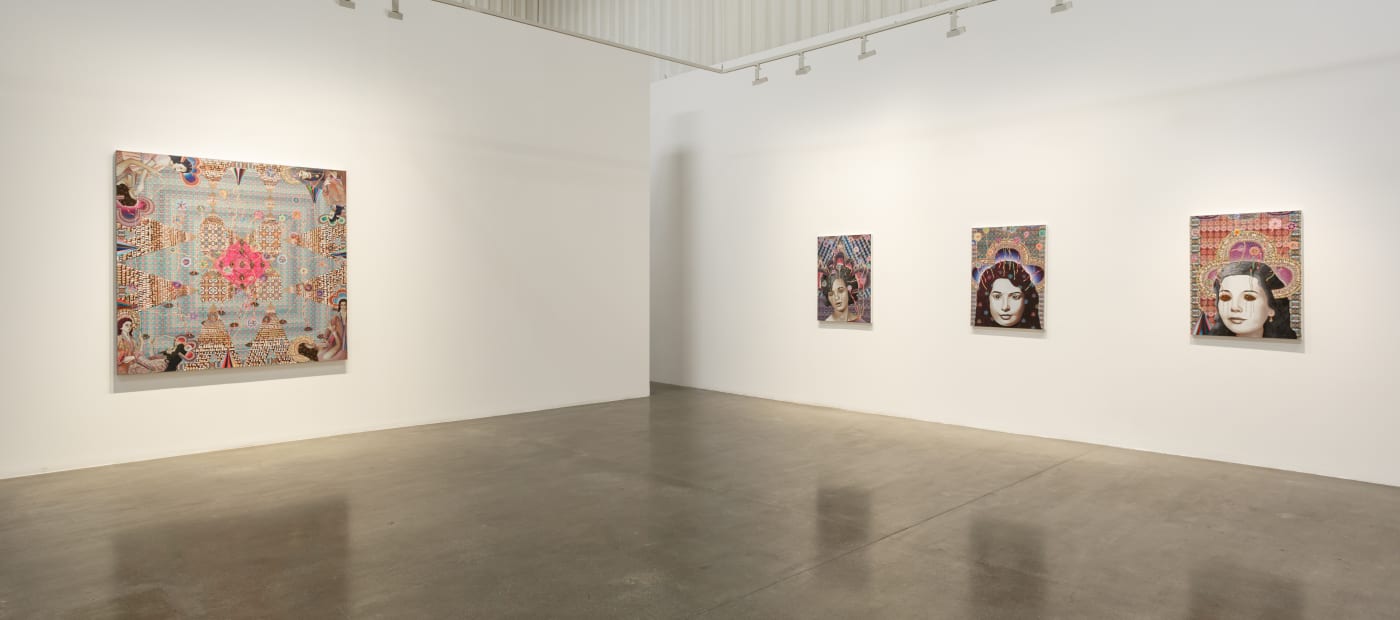 Asad Faulwell, In the Heart of the Cosmos, Installation View, 2017