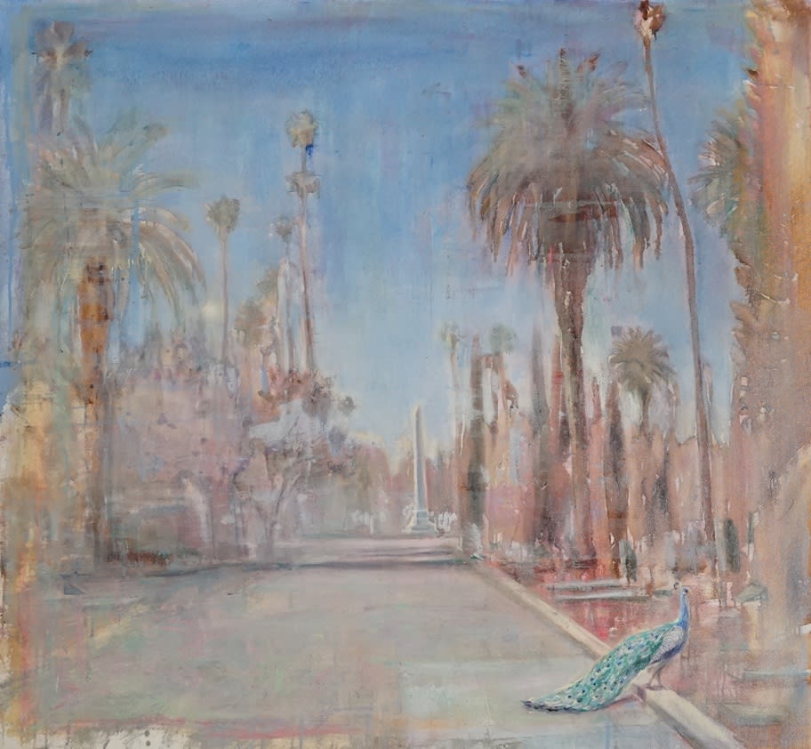 Miguel A. Machado Suárez, Paradigma, 2020, 120 × 130cm / 47 1/4 × 51 1/8in, Oil on canvas