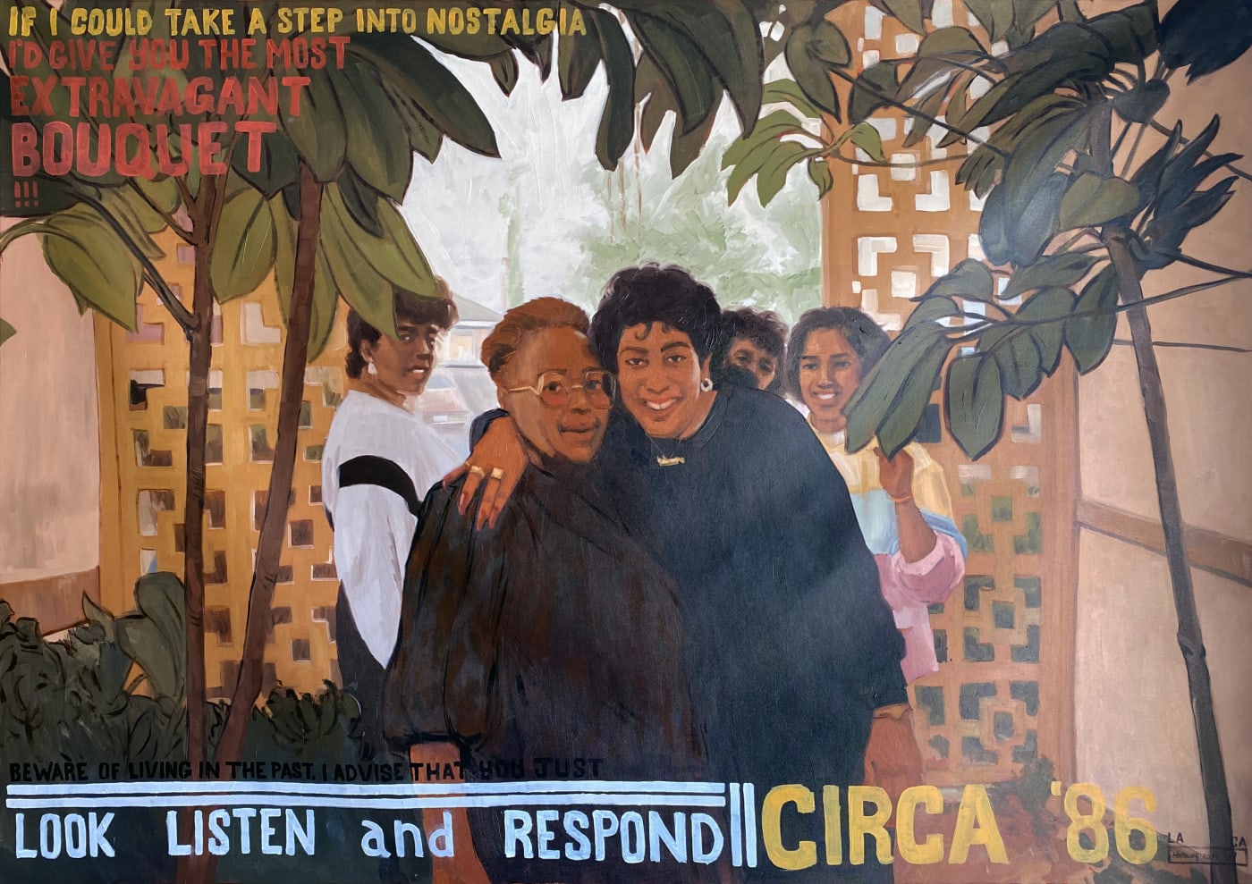 Riley Holloway, If I Could Take A Step Into Nostalgia, 2021, 116 × 167 cm / 45 5/8 × 65 3/4 in, Oil on canvas