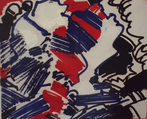 Nuage egocentrique, 1971, cm 38x46, olio su tela