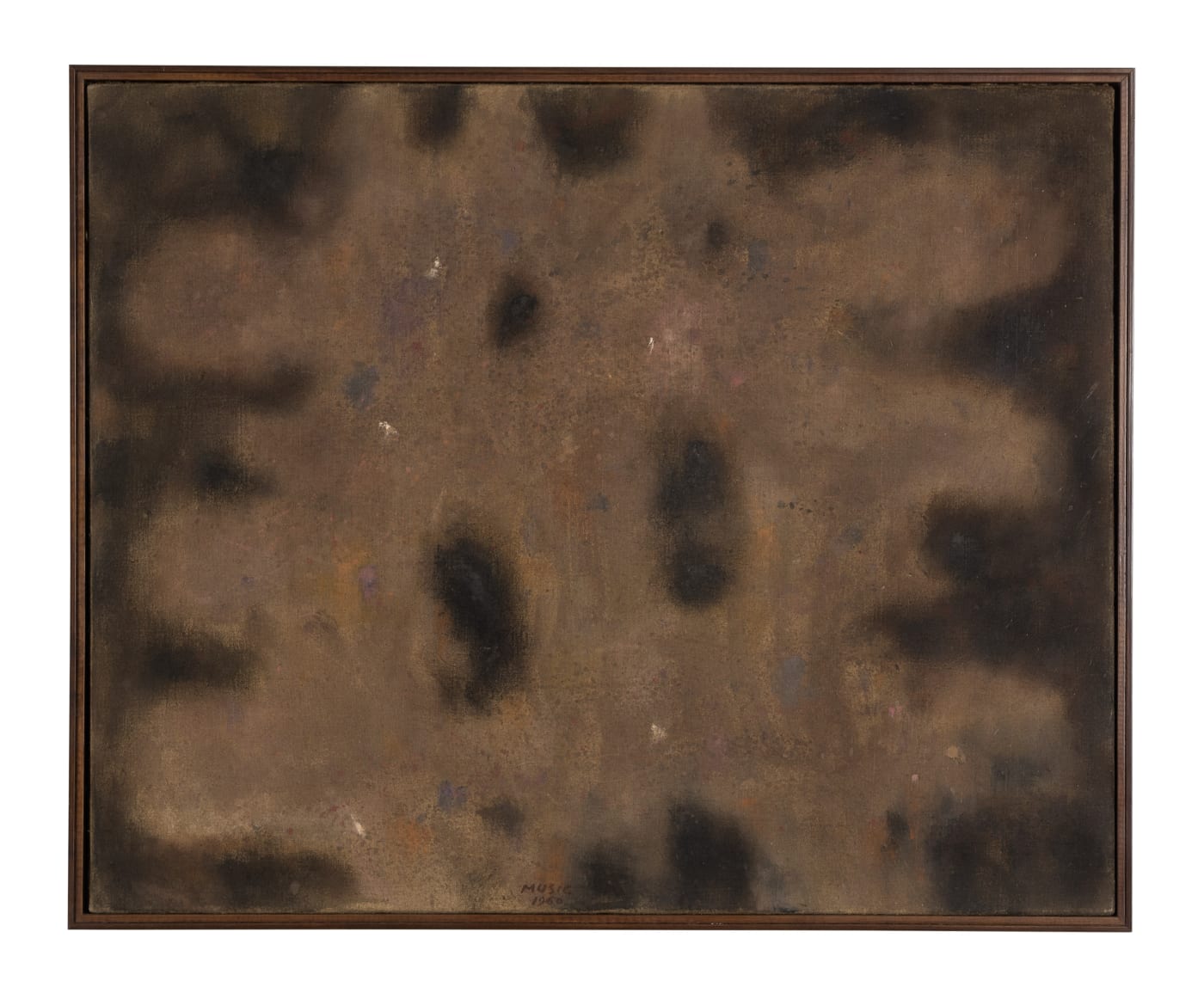 18. Enclos primitif, 1960, olio su tela, cm 81x100