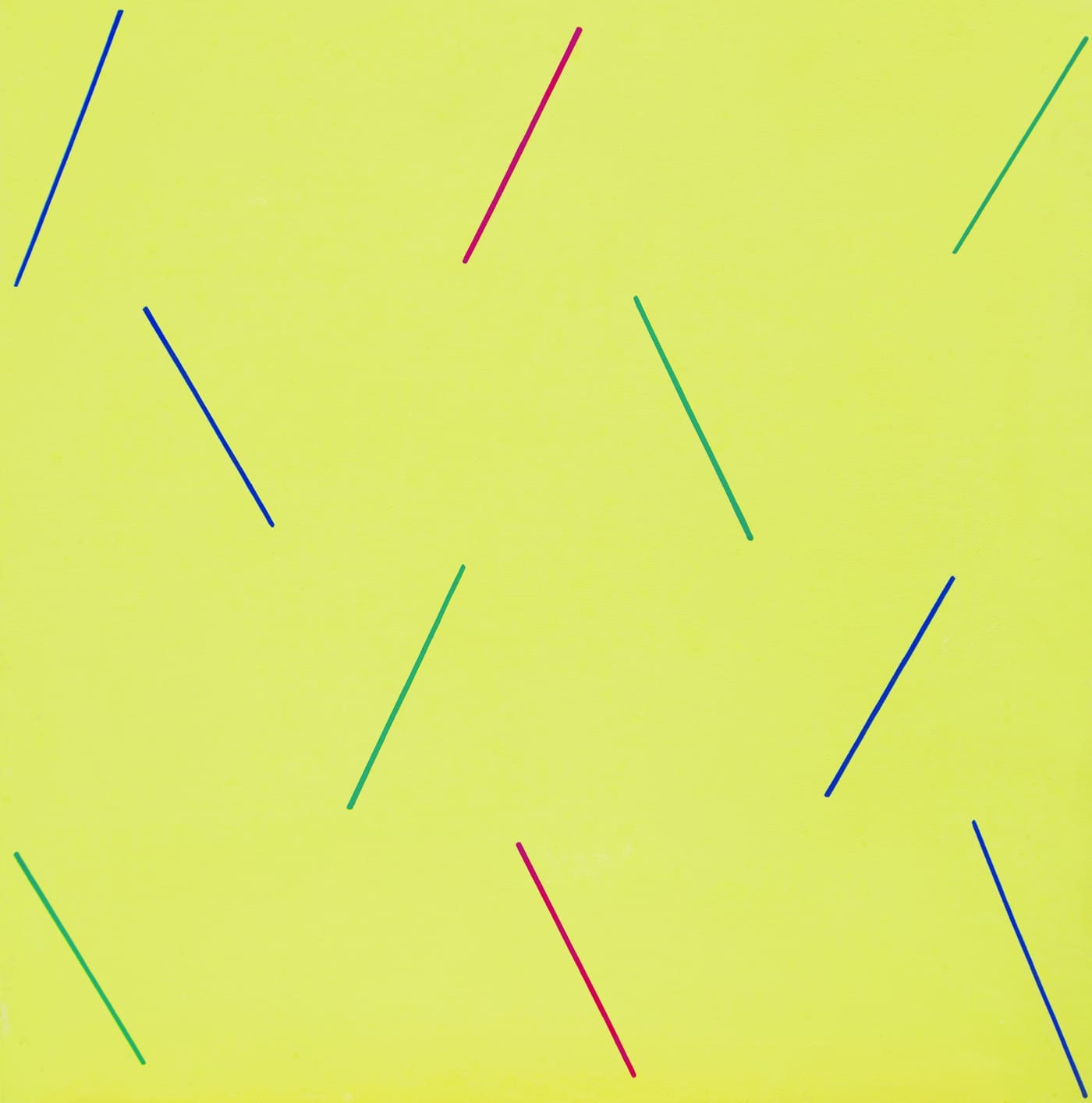 12.F1, 1975-79, acrilico su masonite, cm 60x60.