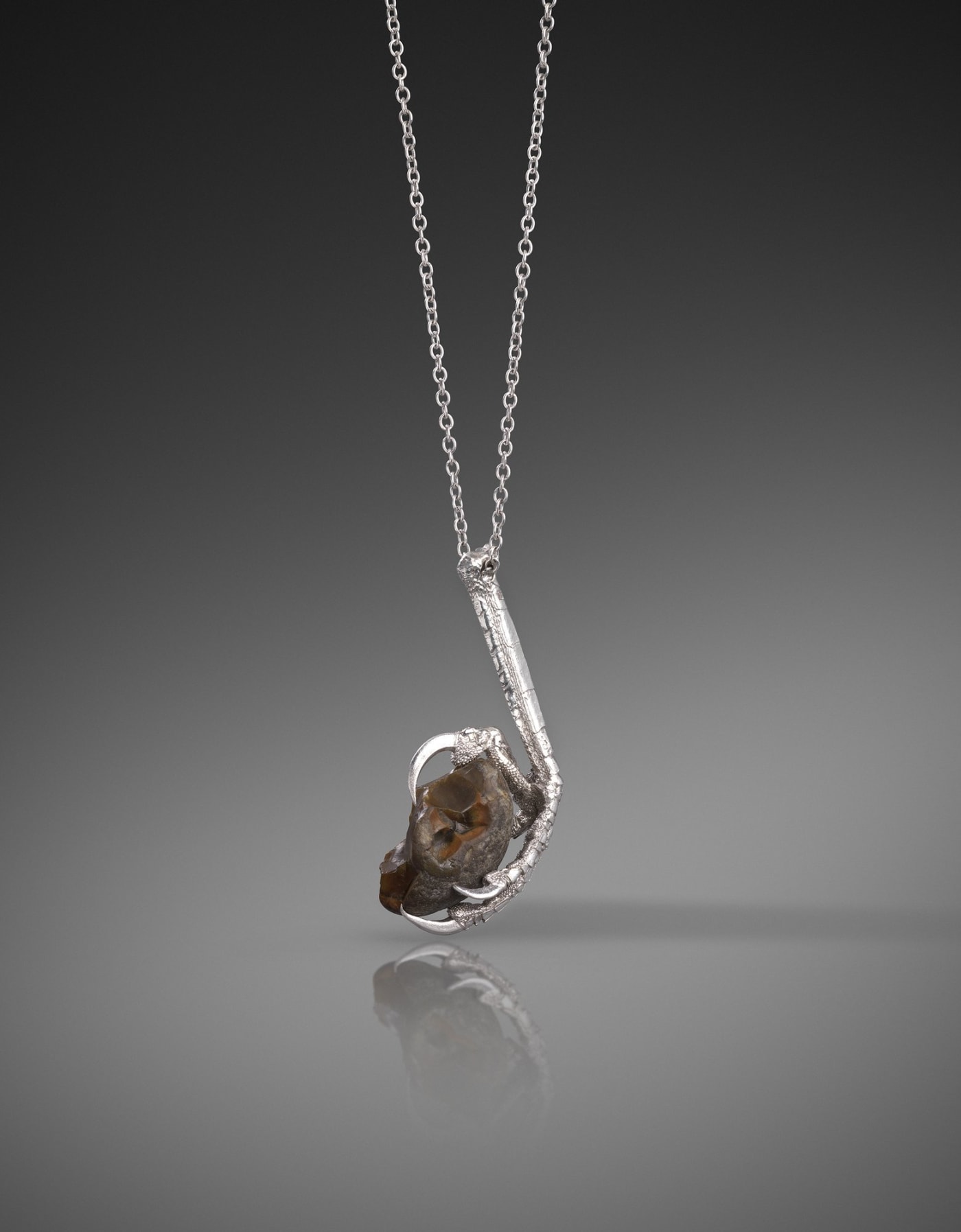 Tim Noble and Sue Webster Mudlark, 2013 Silver and found stone 7 x 3cm Edition of 10