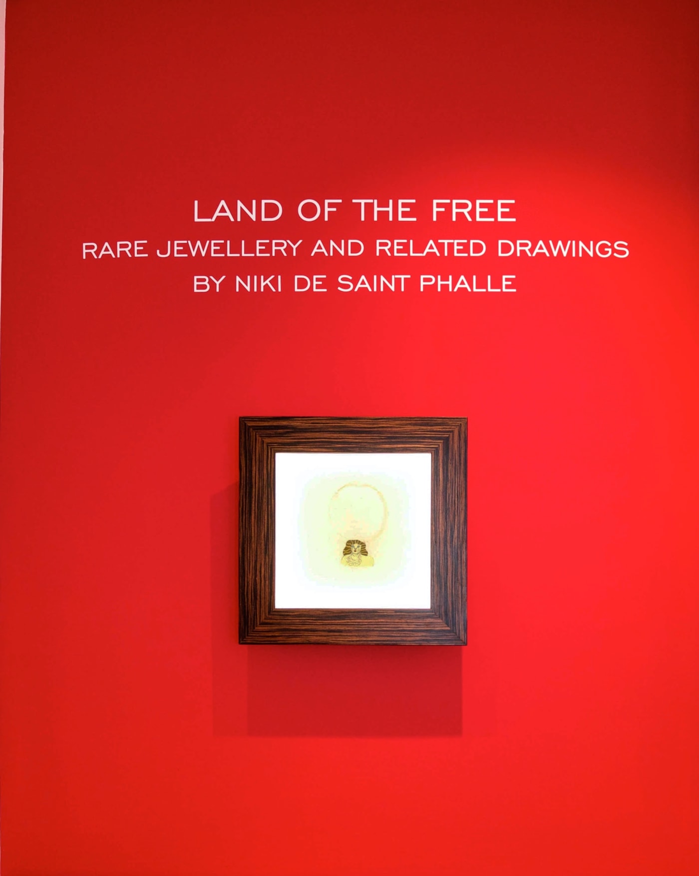 Land of the Free: Rare Jewellery and Related Drawings by Niki de Saint Phalle