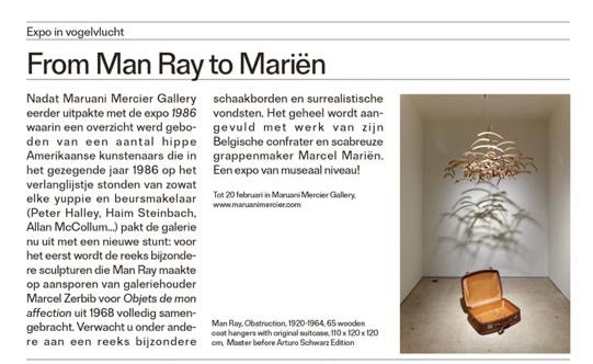 From Man Ray to Mariën