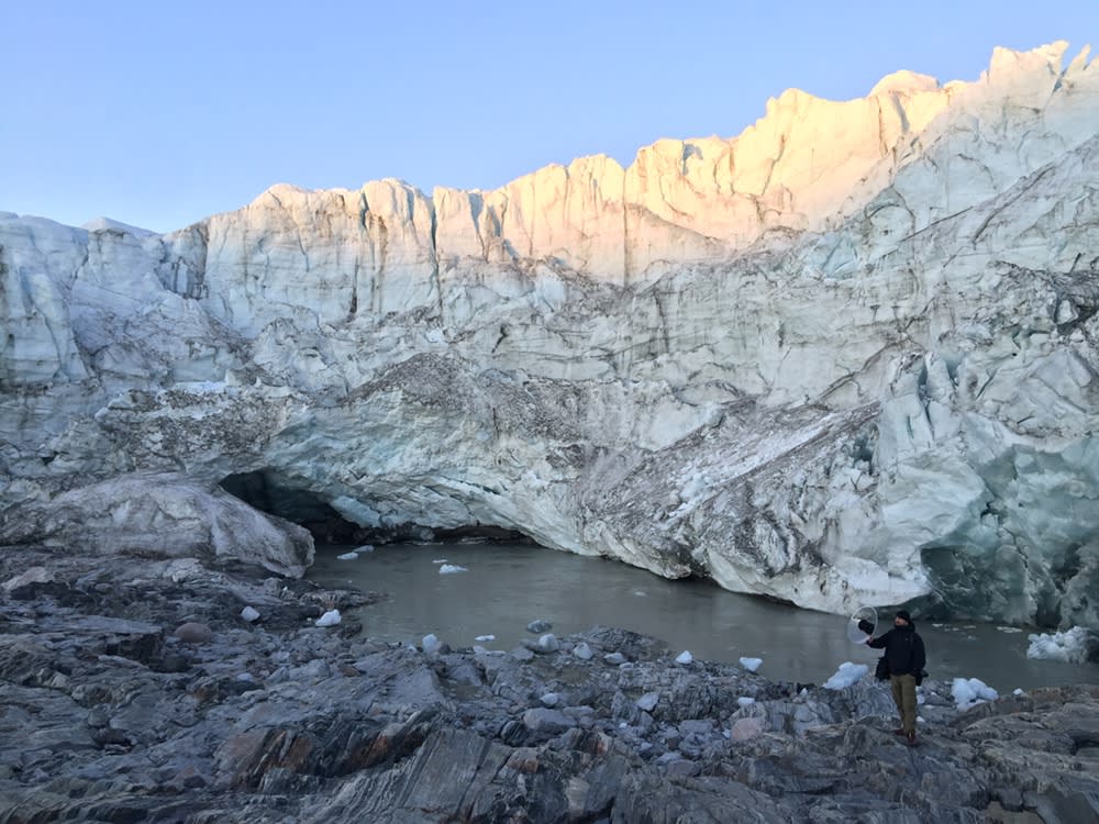 The Iceman Cometh: Guariglia flies with NASA to make eco-art