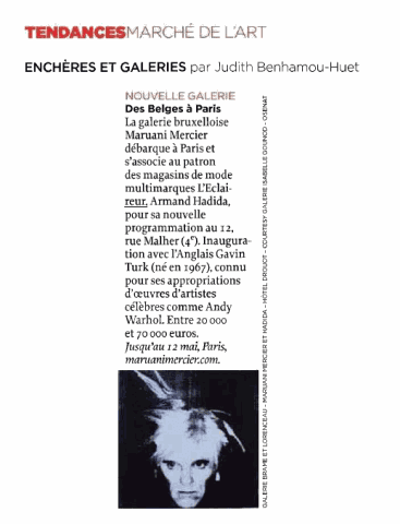 Nouvelle Galerie: Des Belges à Paris