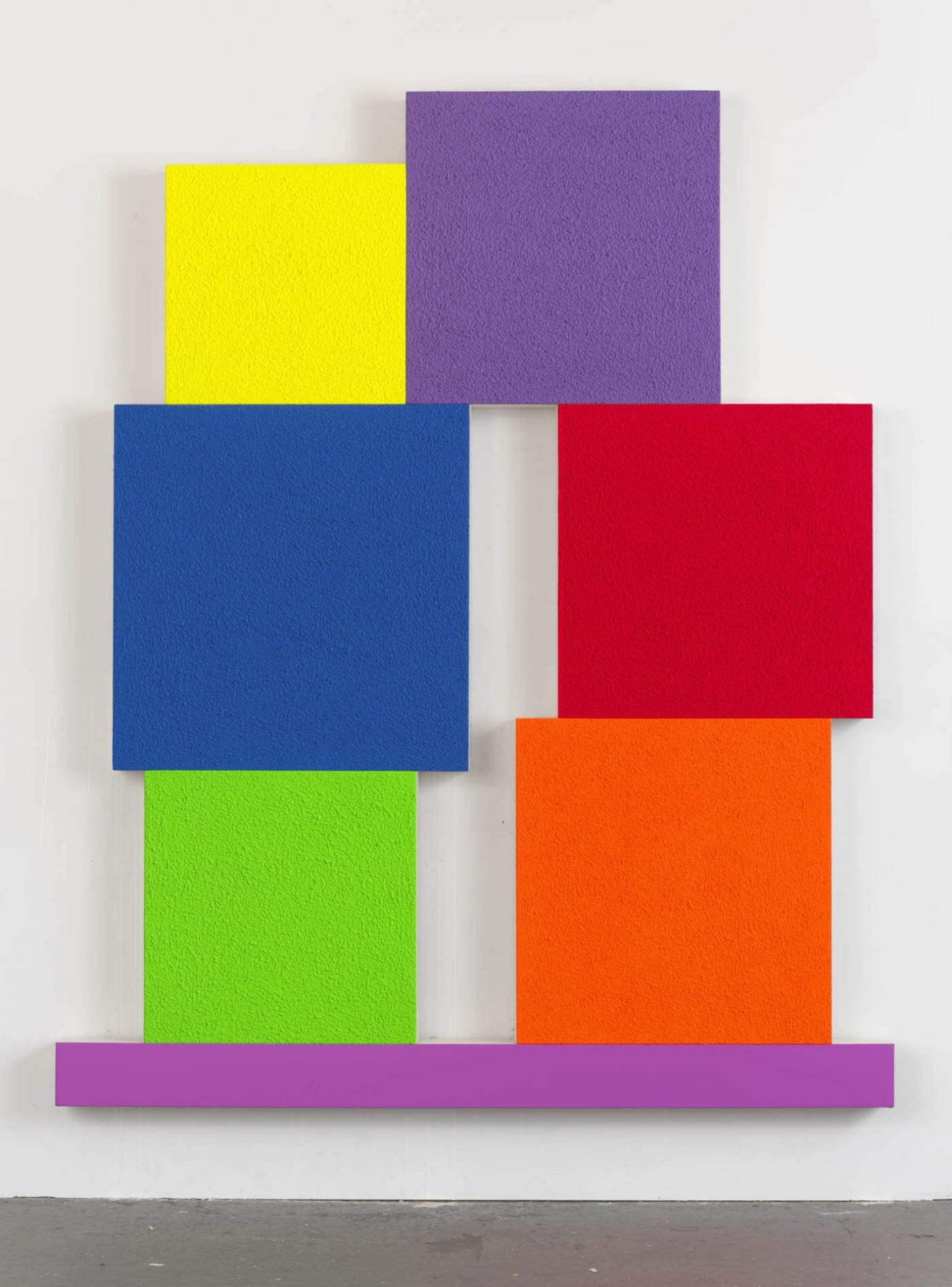 Peter Halley, Too Late (2021). Courtesy of the artist.
