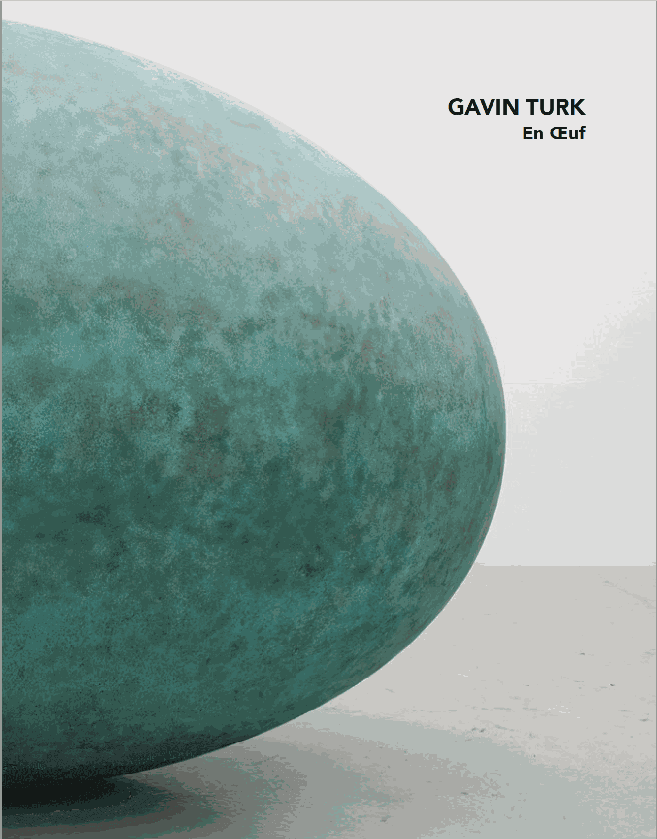 Gavin Turk, En Œuf