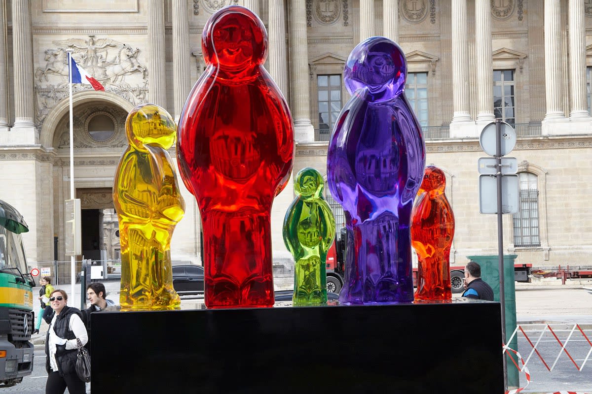 Paris Public Installation next to the Louvre