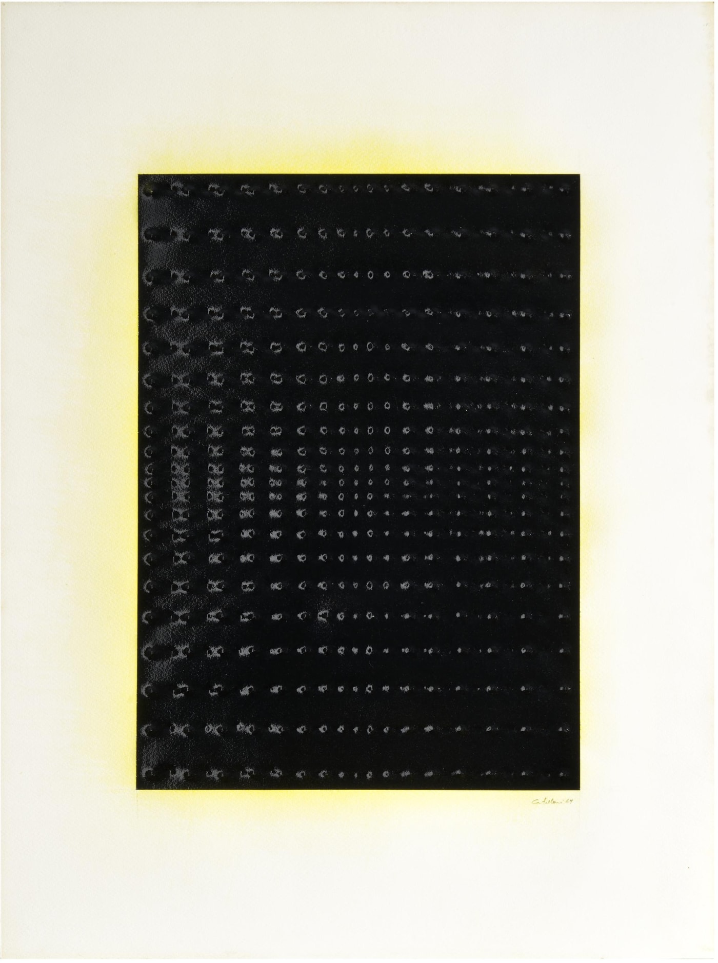 Enrico Castellani, Untitled, 1967