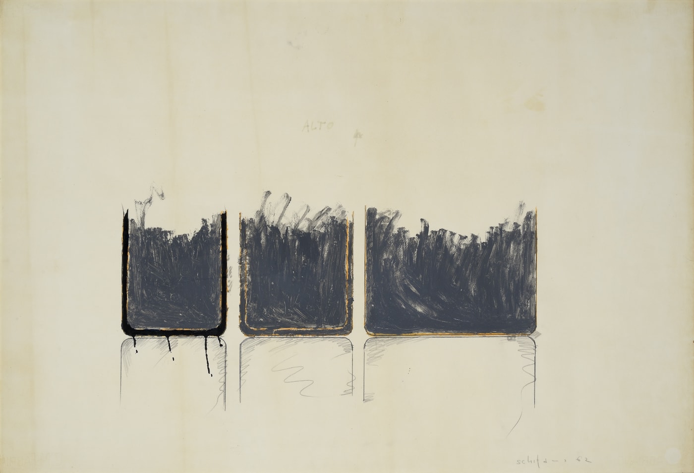 Mario Schifano MONOCROMO, 1961