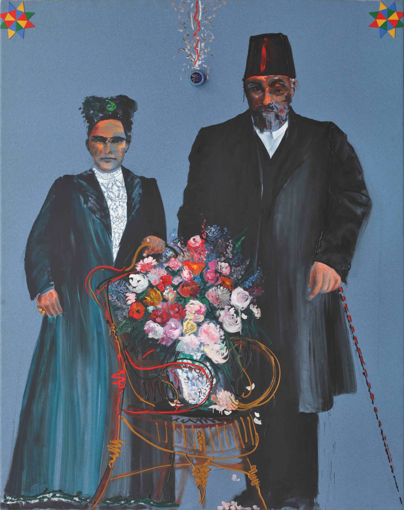 Aldo Mondino I Turchi di Curti, 1991