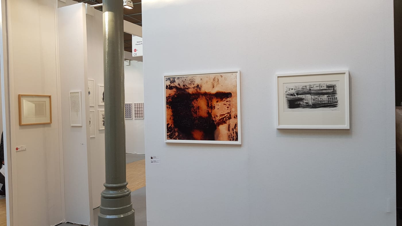 Philippe Cognée @ Drawing Now art fair 2019 - Paris
