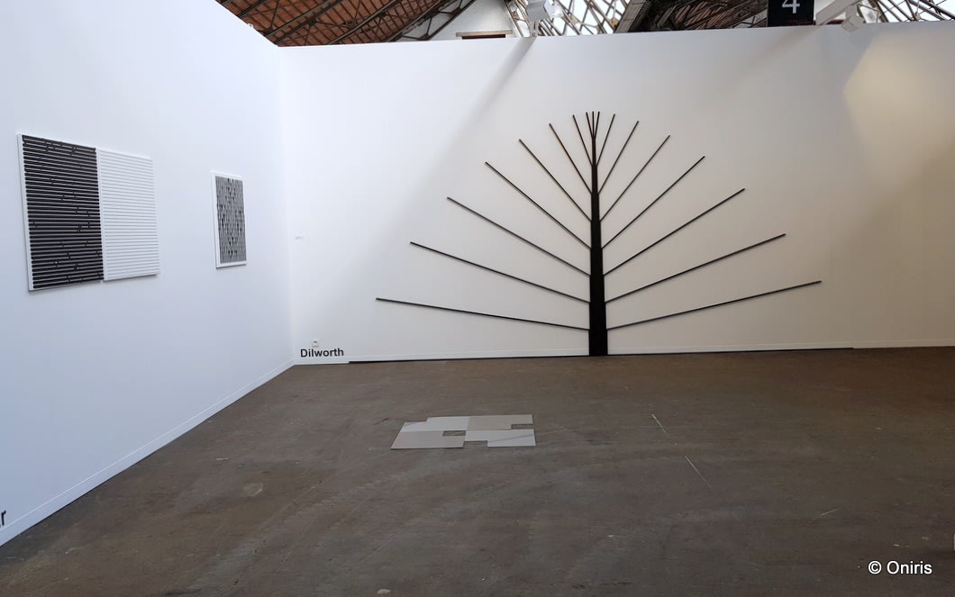 Vera Molnar et Norman Dilworth @ Art Brussels 2016 - Tour & Taxis